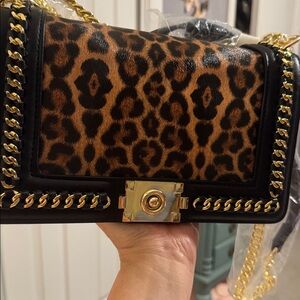 Leopard Print Women's Bag